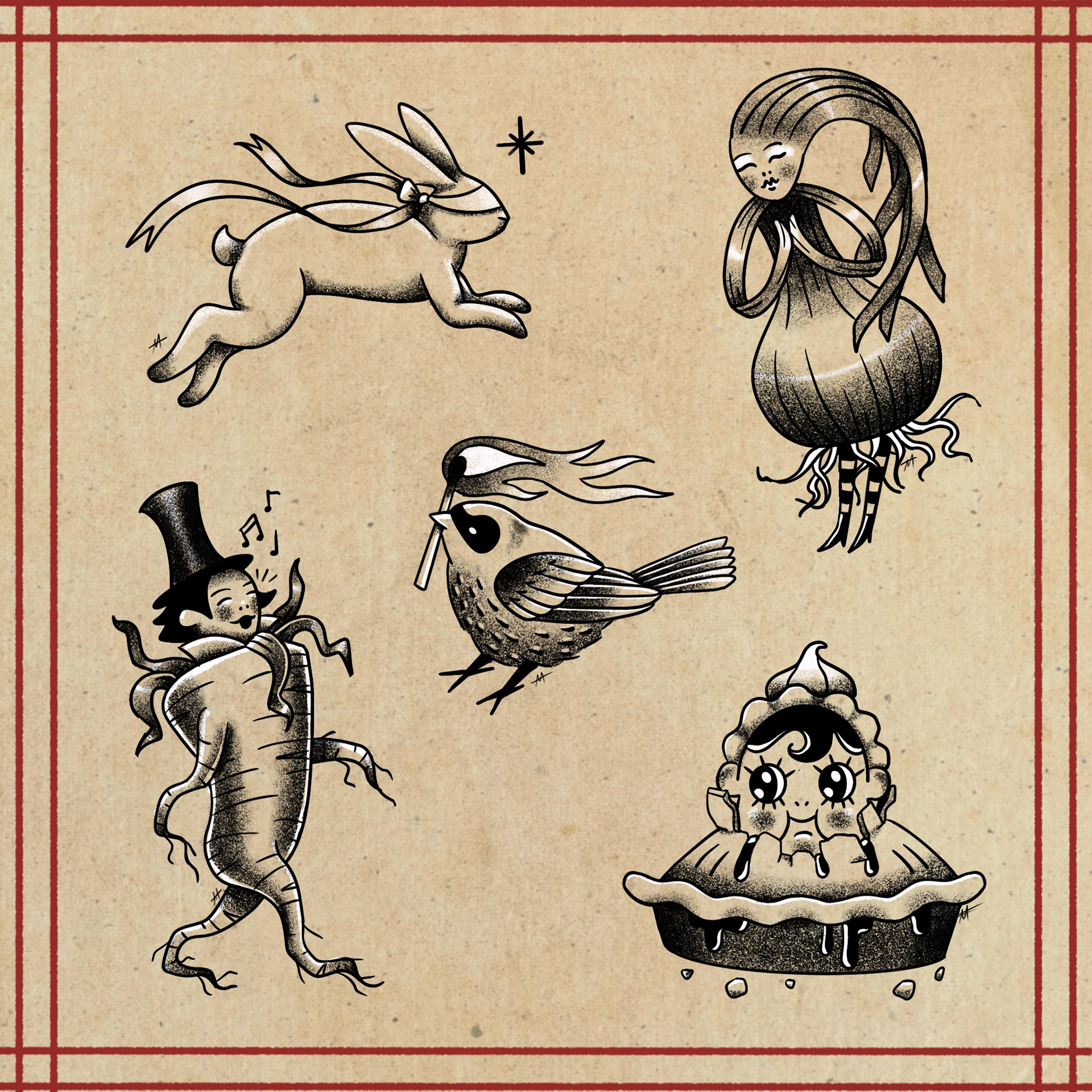 Victorian Christmas flash (black and white), 2025, digital