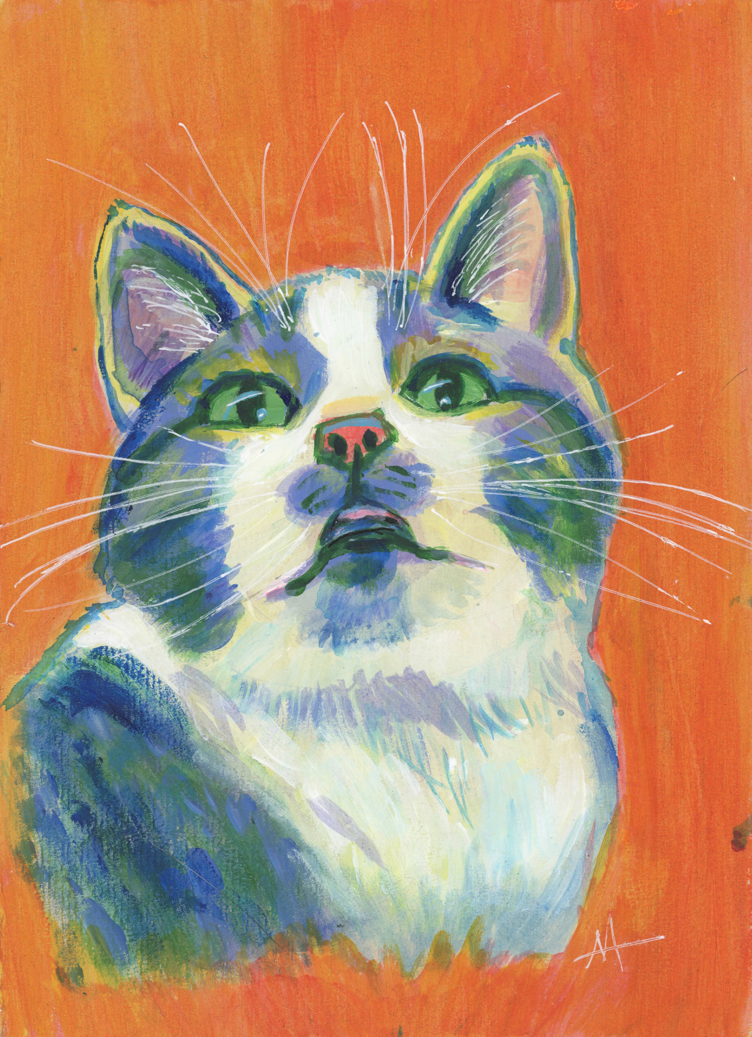 King Maximus, 2023, acrylic
