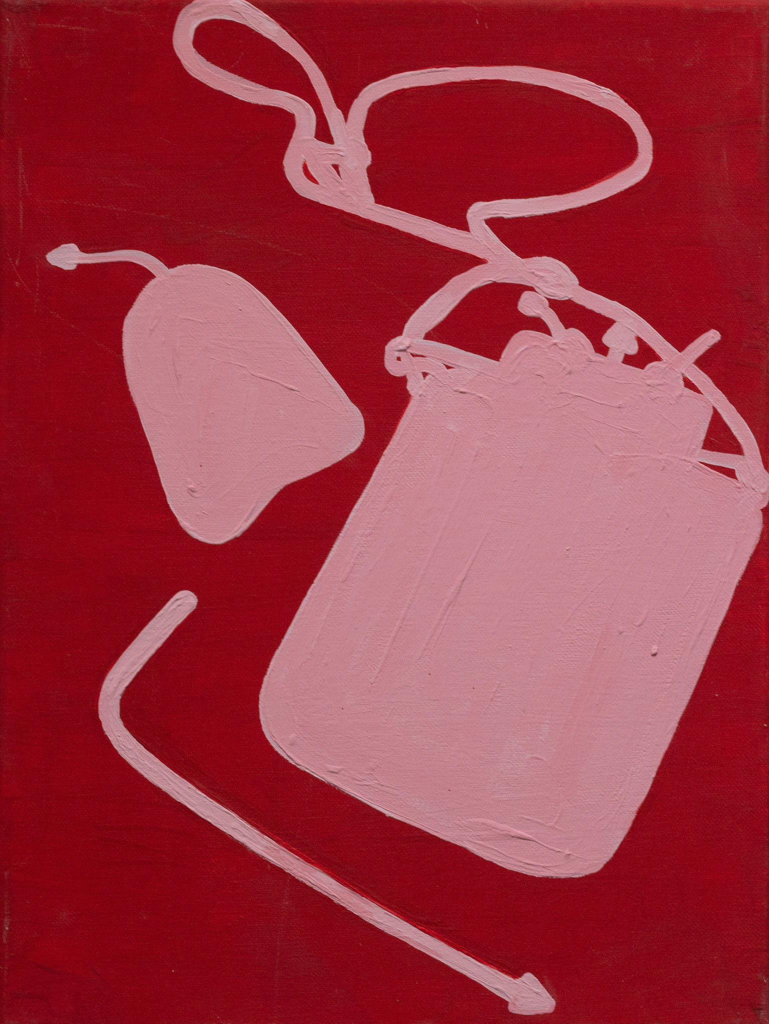 Sawbones I, 2020, acrylic on canvas