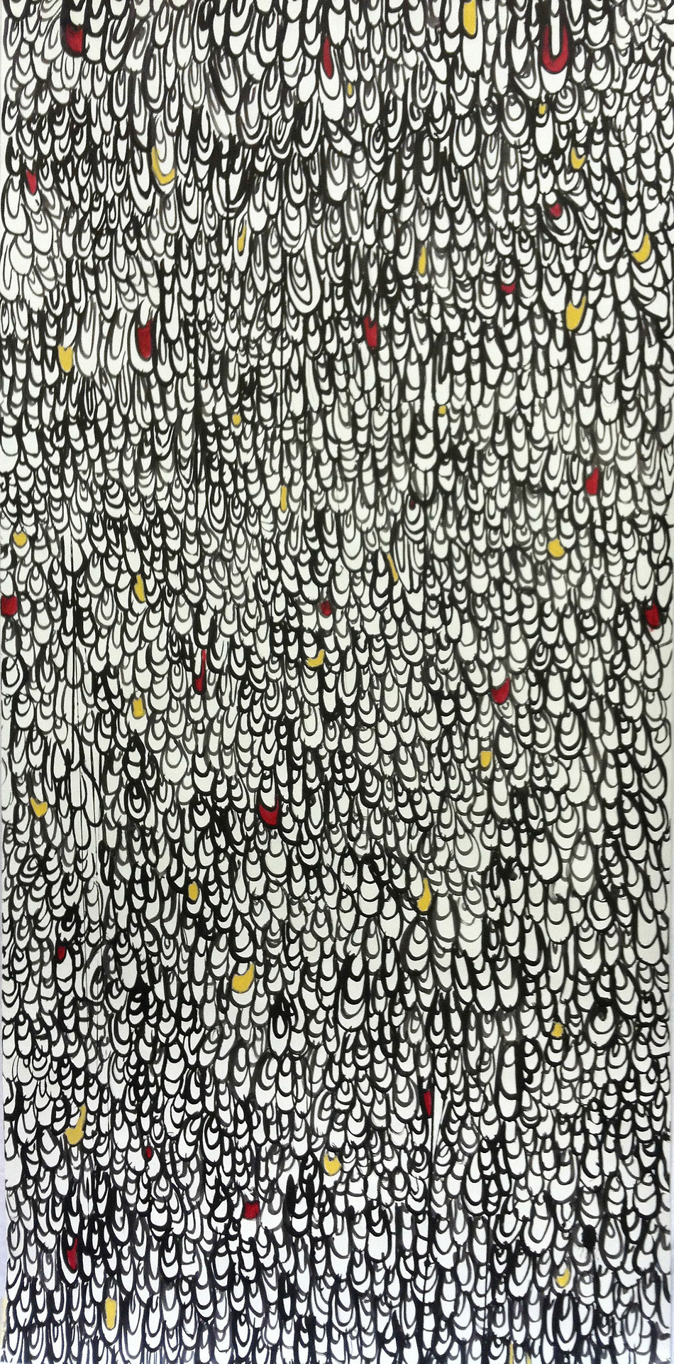 Growth, 2013, ink on paper