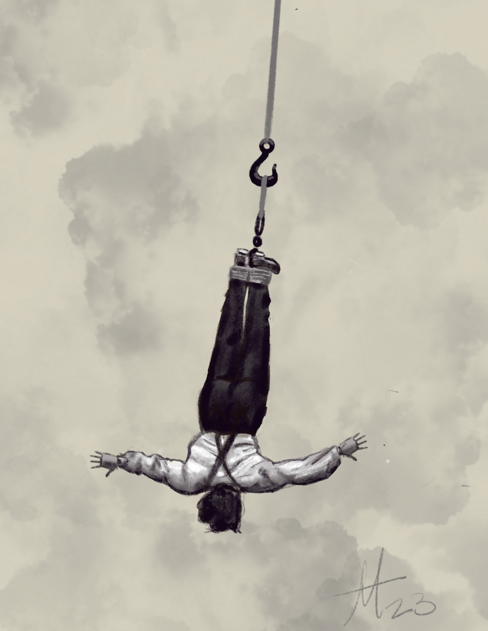 Houdini, 2023, digital