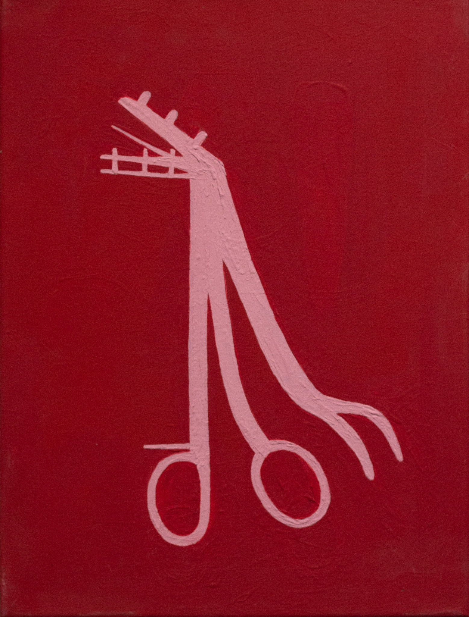 Sawbones II, 2020, acrylic on canvas