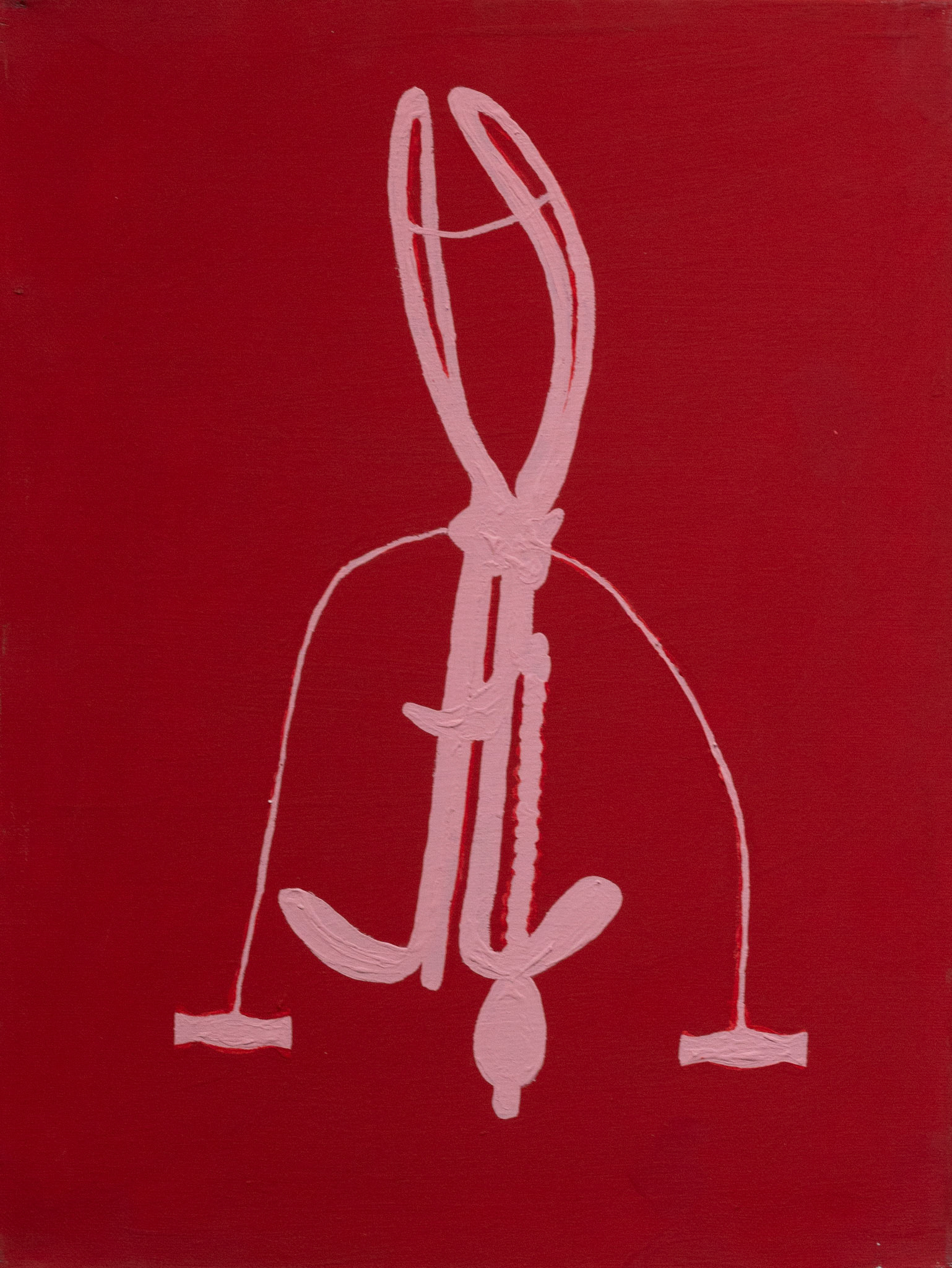 Sawbones III, 2020, acrylic on canvas