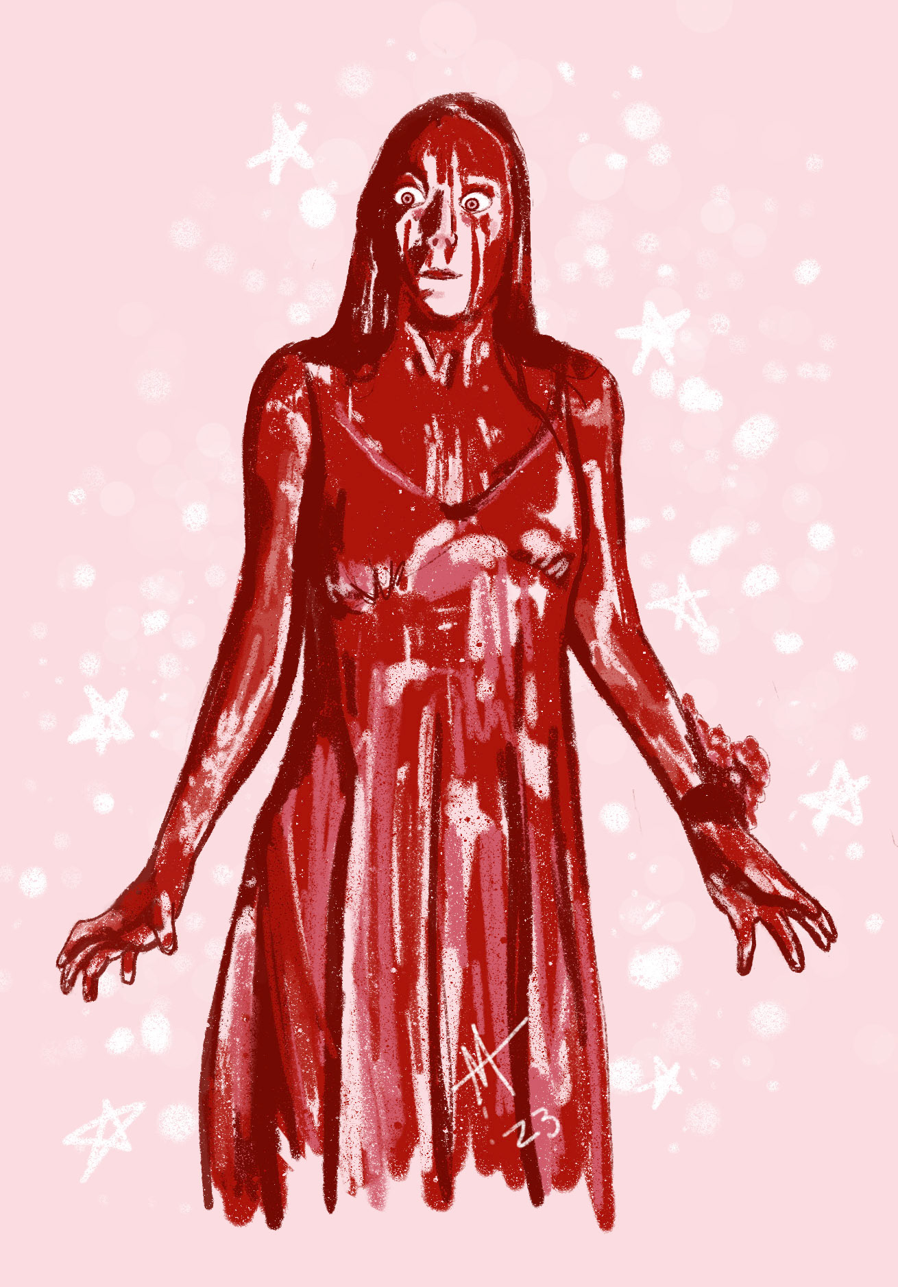 After 'Carrie' (1976), 2023, digital