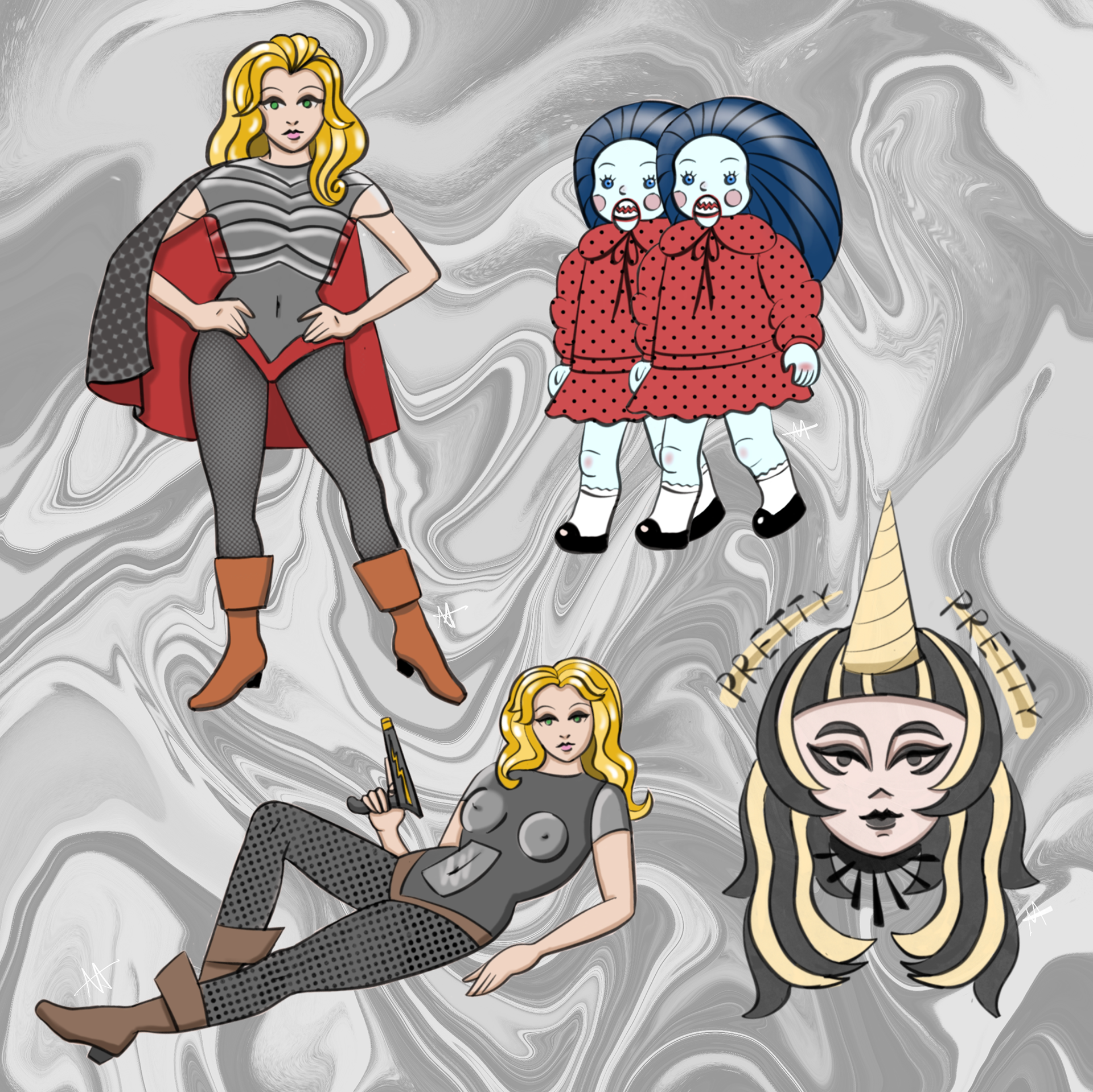 Barbarella Flash, 2024, digital