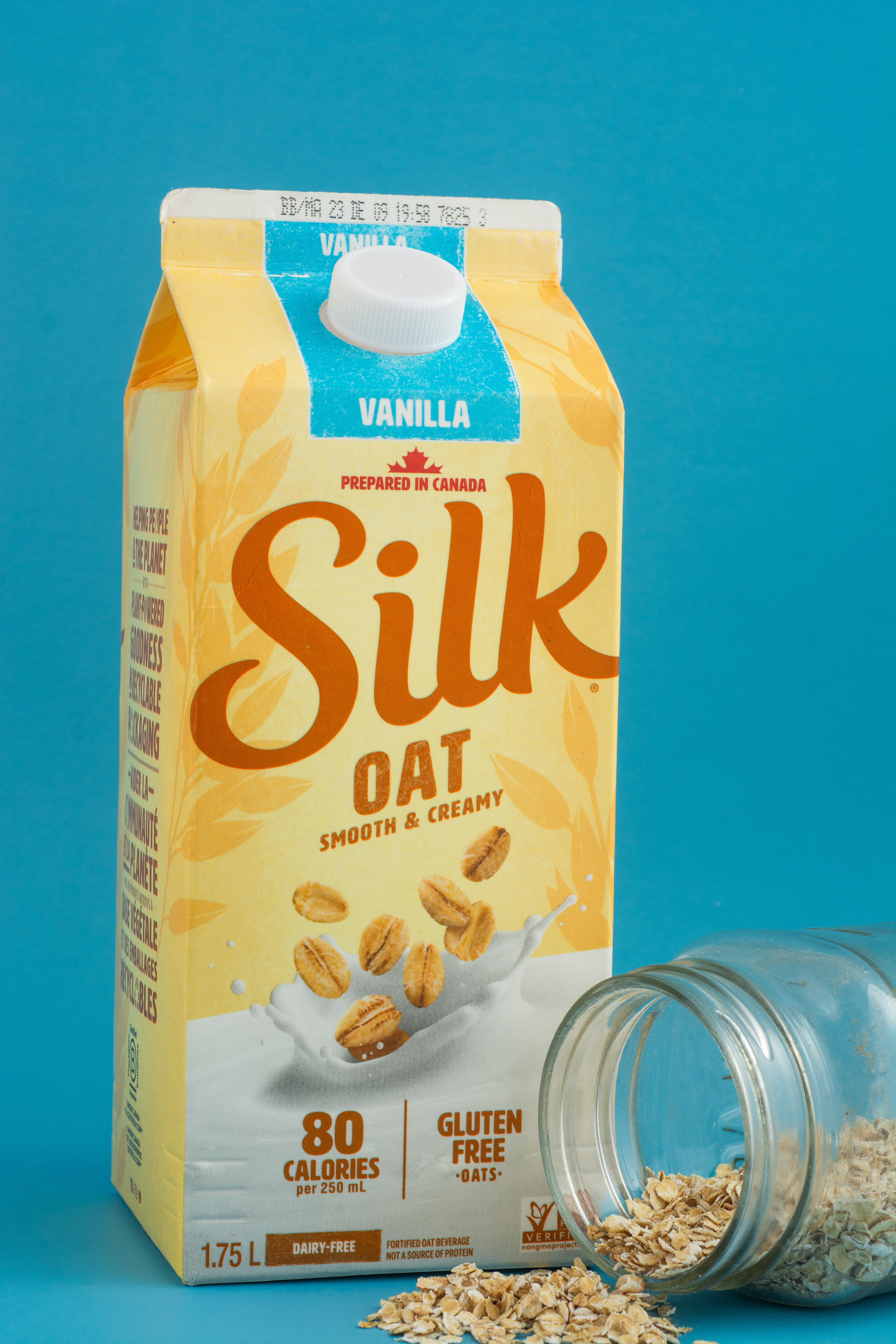 Silk blue background