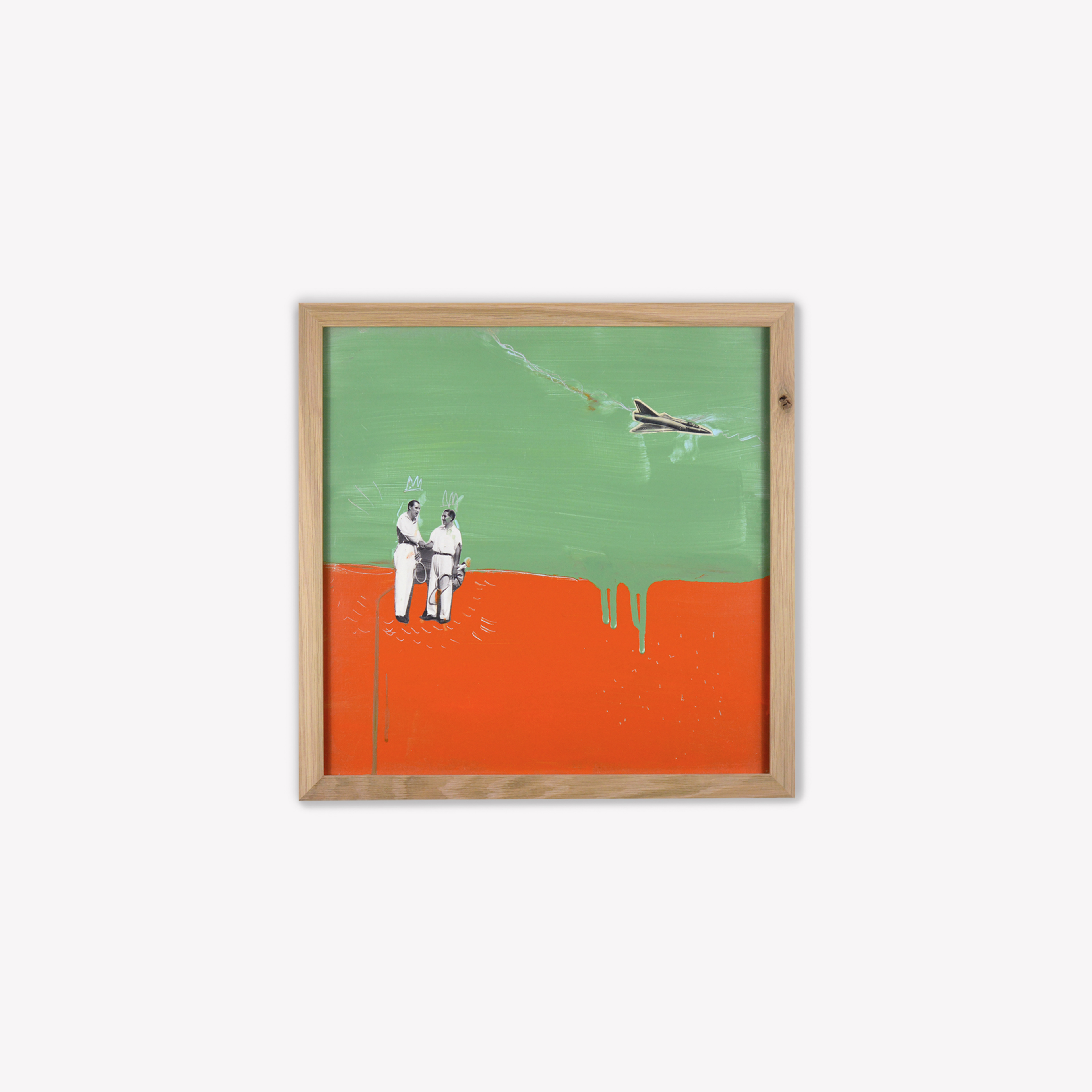 Les tennismen - 40 x 40 cm