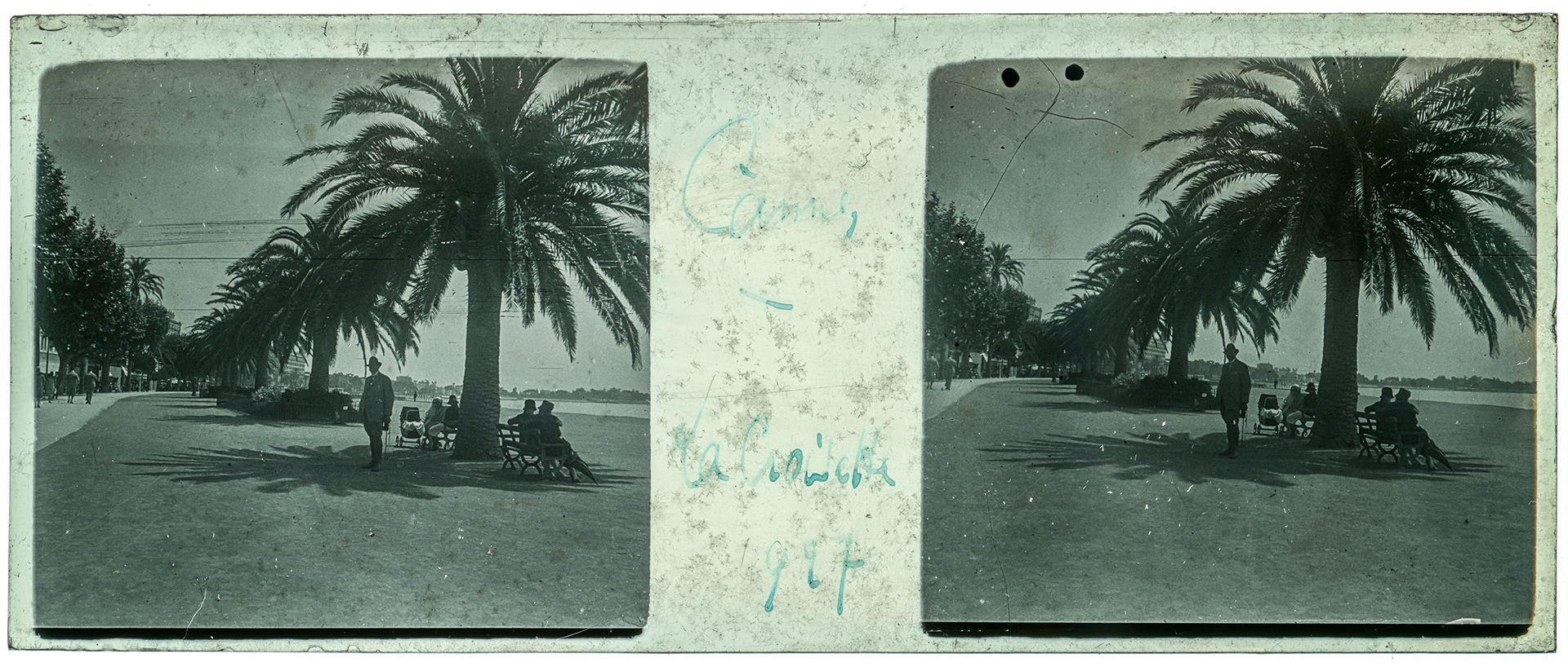 0868_ France-Cannes La Croisette - 1927 - "Cannes - La Croisette - 1927"