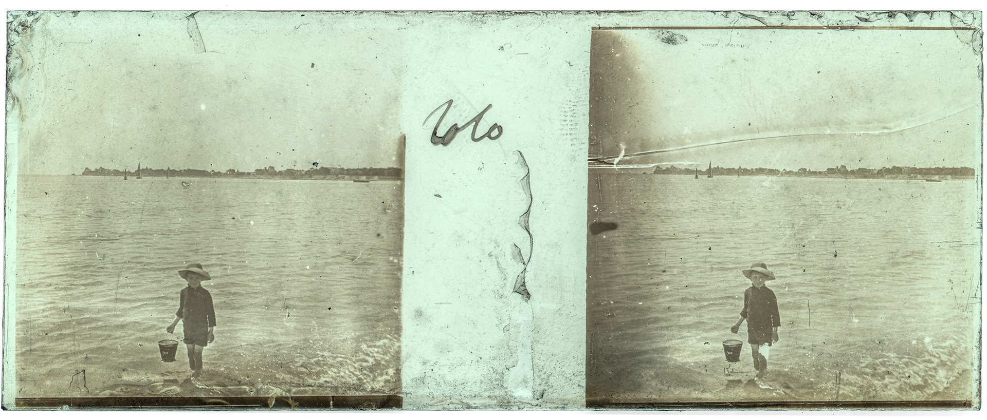 1057_ France-Le Pouliguen plage beoit - 1910 - "Toto"