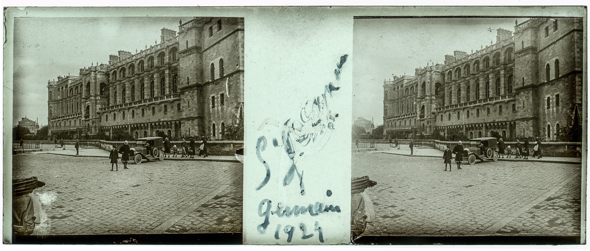 1193_ France-Saint-germain-en-Laye chateau de Saint-Germain-en-Laye - St Germain 1924