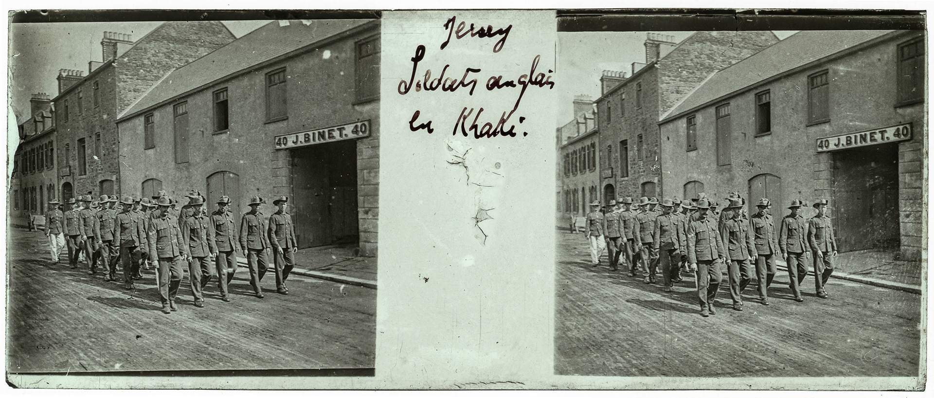 2181_ Jersey - "Jersey - Soldats anglais en Khaki."