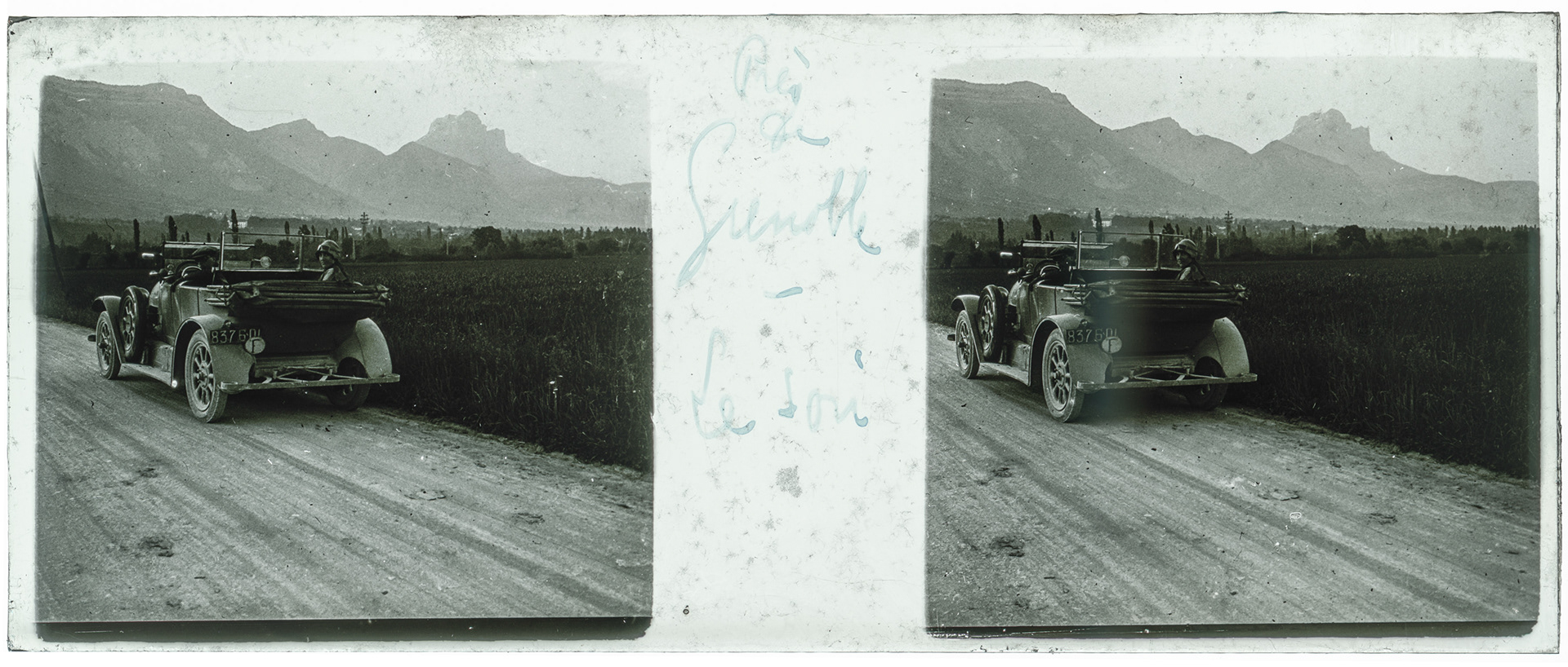 1546_ France-Grenoble - "Près de Grenoble - Le soir"
