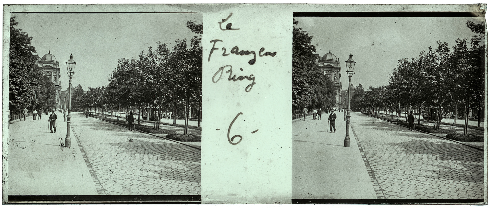 2130_ Autriche-Vienne Ringstrasse - 1902 - "Le Franzen Ring - 6"