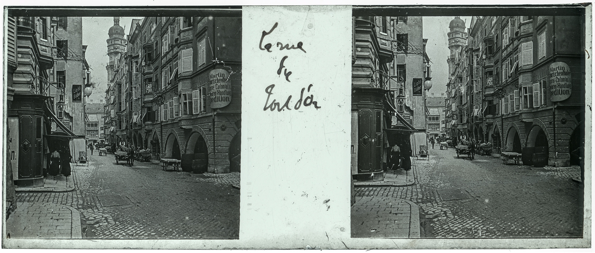 1217_ Autriche-Innsbruck Goldenes Dachl - 1902 - "La rue du Toit d'or"