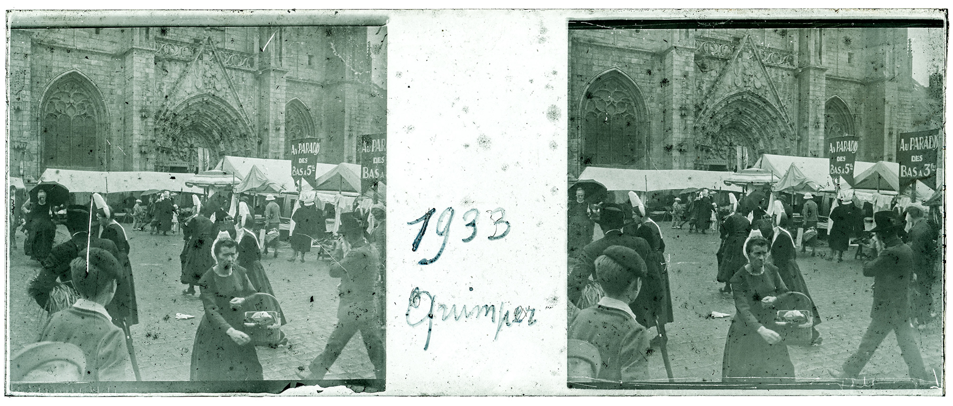 0531_ France-Quimper Cathédrale - 1933 - "1933 Quimper"