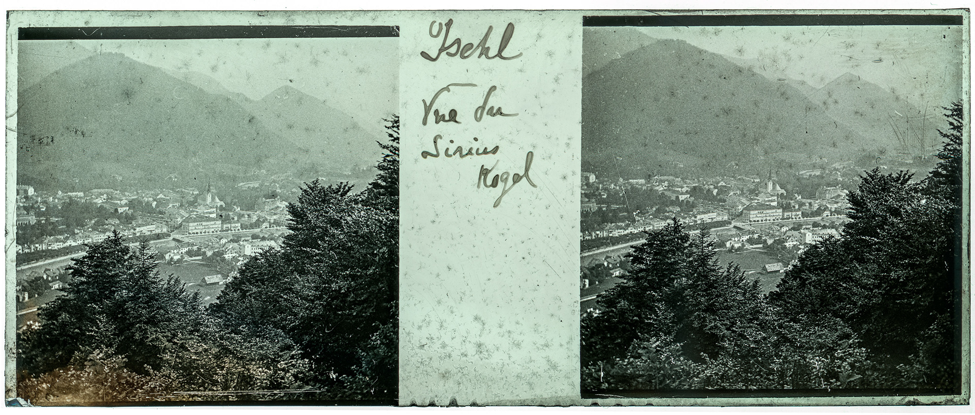 1398_ Autriche-Bad Ischl - 1902 - "Ischl vue du Sirius Kogl"