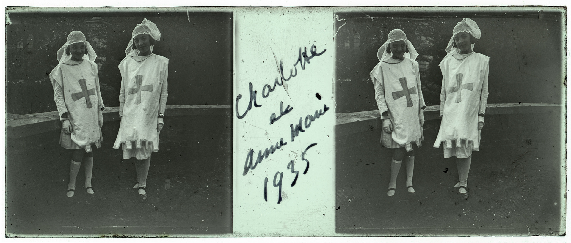 2201_ France-Lille-Esquermes - 1935 - "Charlotte et Anne-Marie 1935"