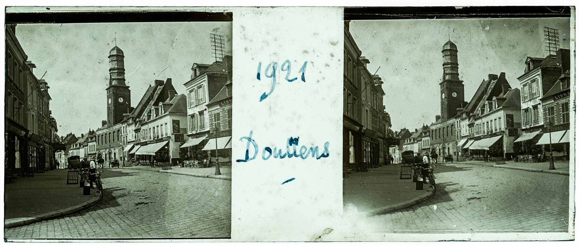 0050_ France-Doullens - 1921 - "Doullens" - rue du bourg