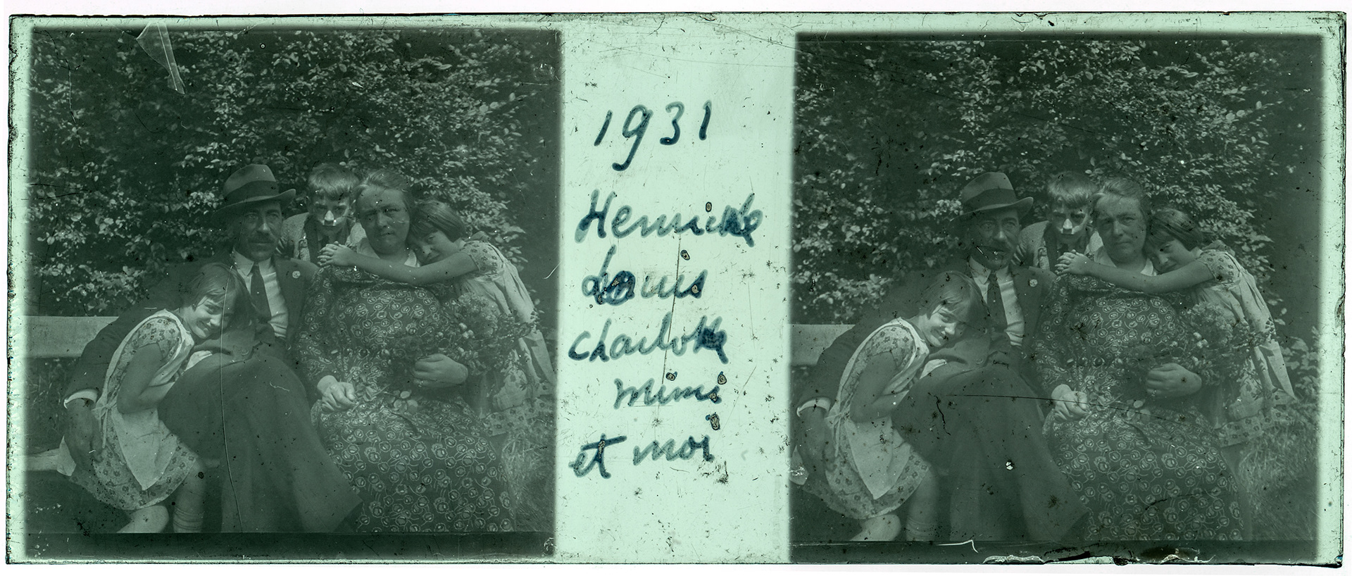 1143_ France-Lille-Esquermes - 1931 - "1931 Henriette Louis Charlotte mimi et moi"