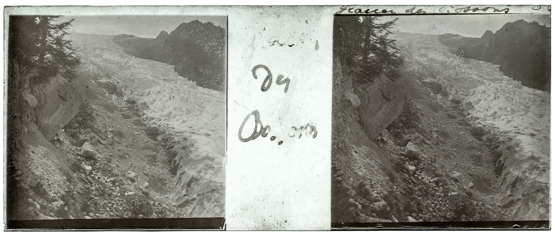 1186_ France-Chamonix Glacier des bossons - 1906 - "Glacier des Bossons"