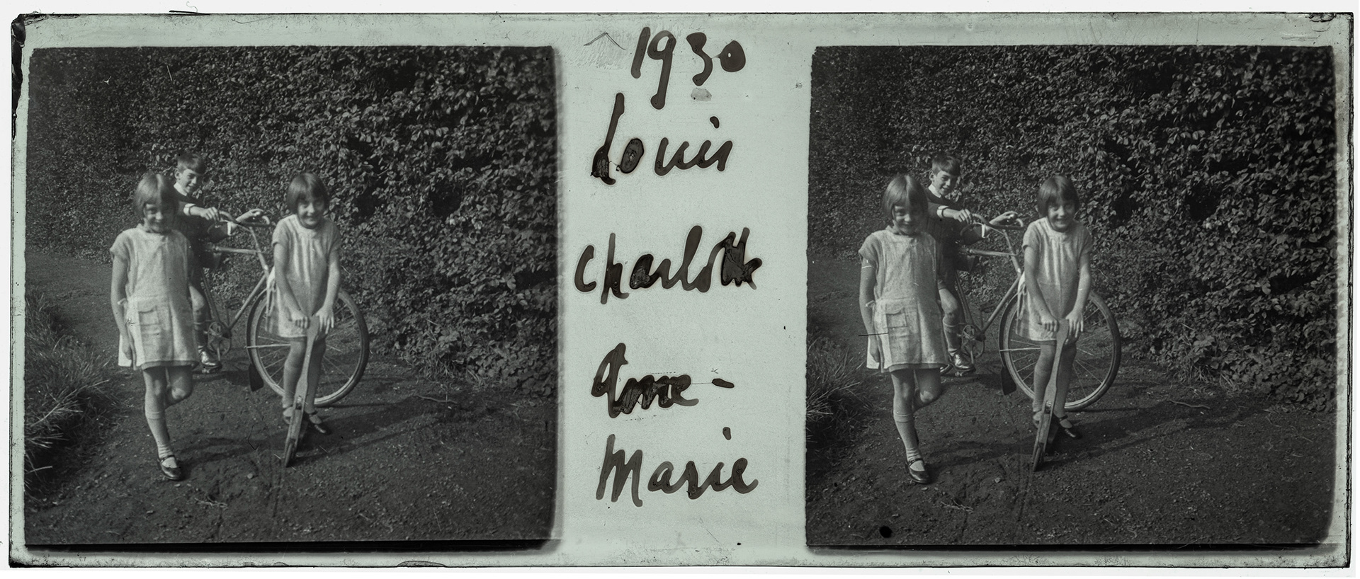 2200_ France-Val-du-Layon La Bodière - 1930 - "1930 Louis Charlotte Anne-Marie"