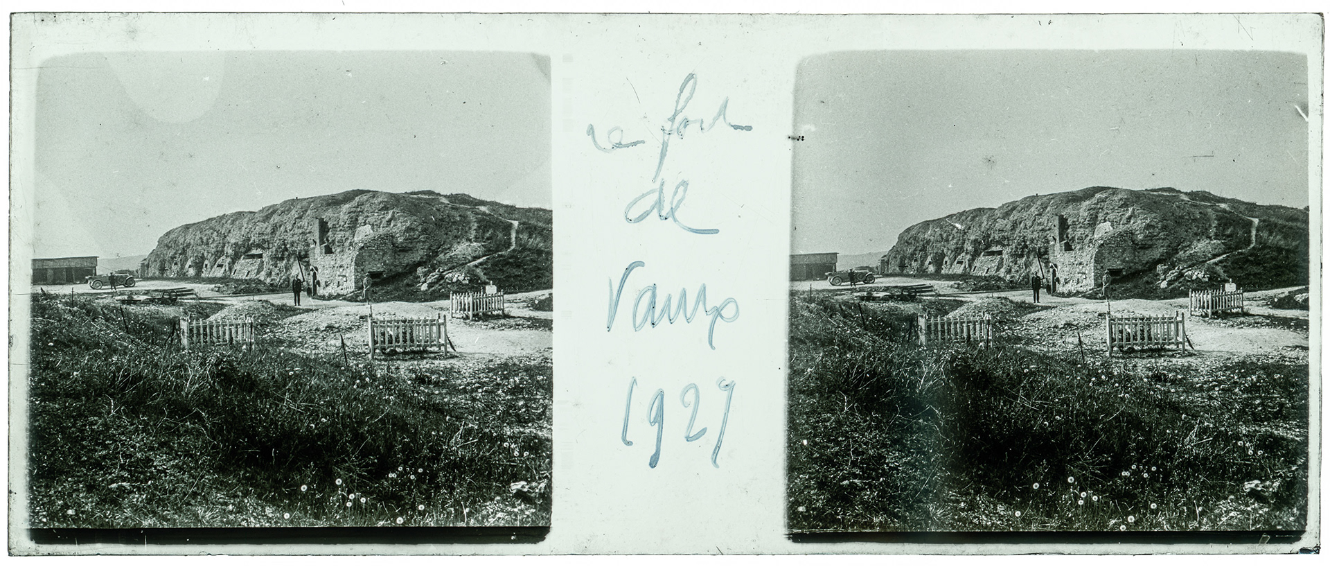 1267_ France-Douaumont-Vaux Fort de Vaux- 1929 - "Le fort de Vaux - 1929"