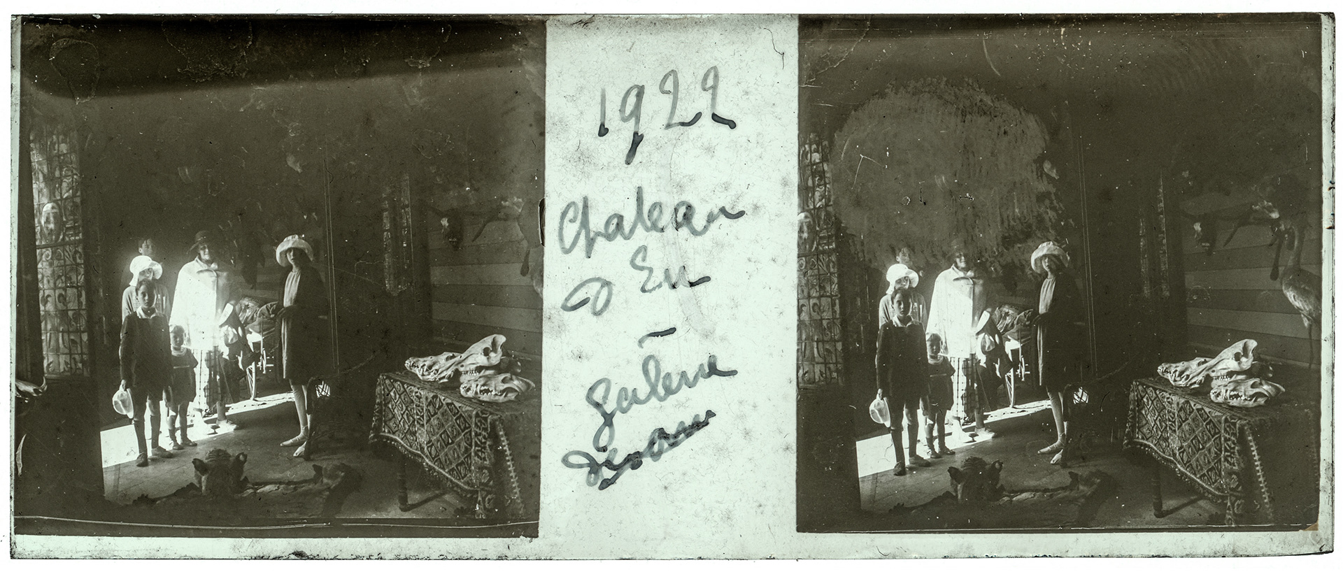 2219_ France-Eu Chateau d'Eu - 1922 - "1922 Chateau d'Eu - Galerie"