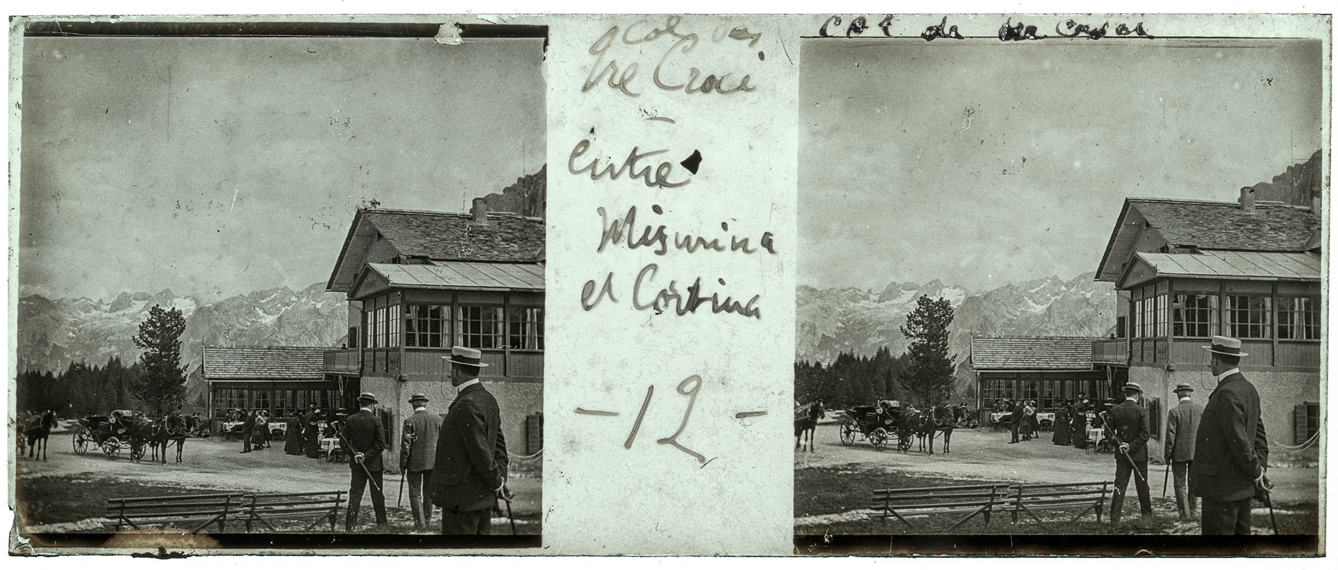 2126_ Italie-Cortina d'Ampezzo - 1902 - Col de Tre Croci entre Misurina et Cortina - 12
