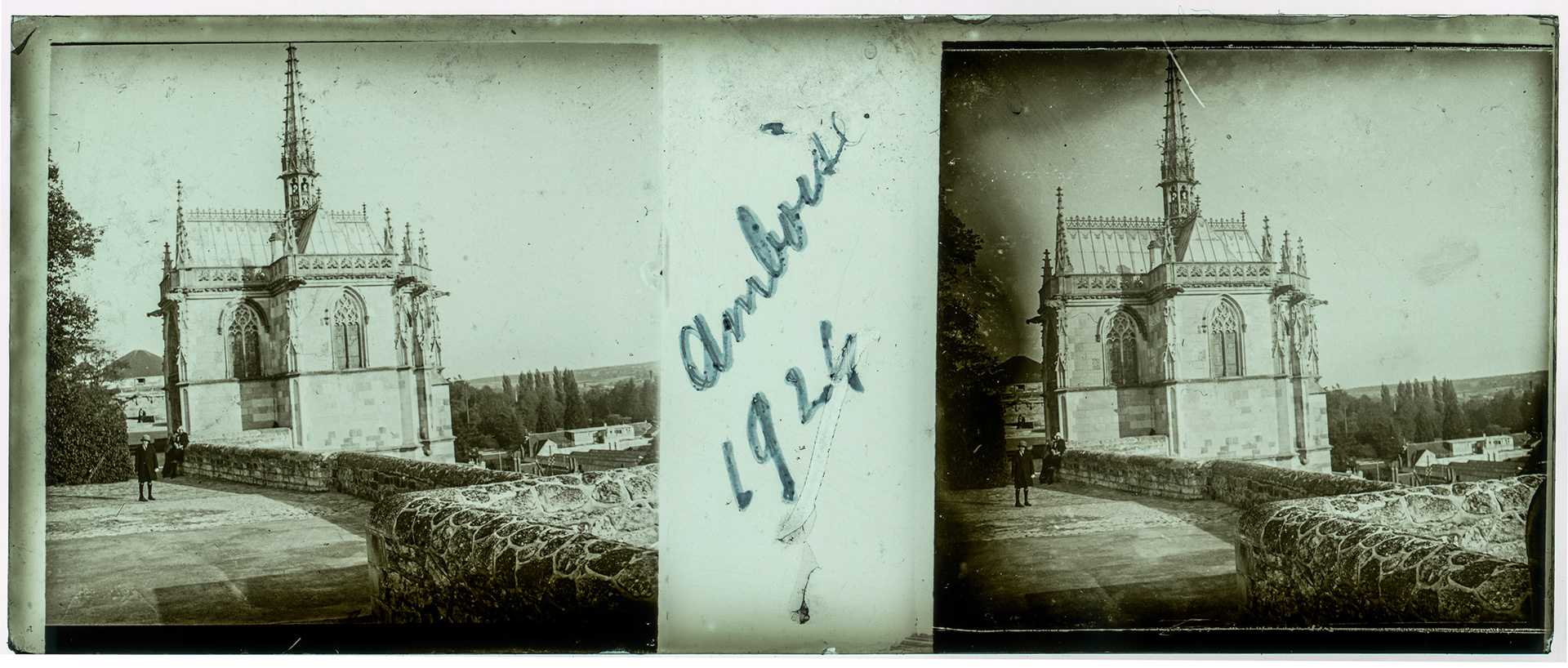 0632_ France-Amboise chapelle saint Hubert - 1924 - "Amboise 1924"