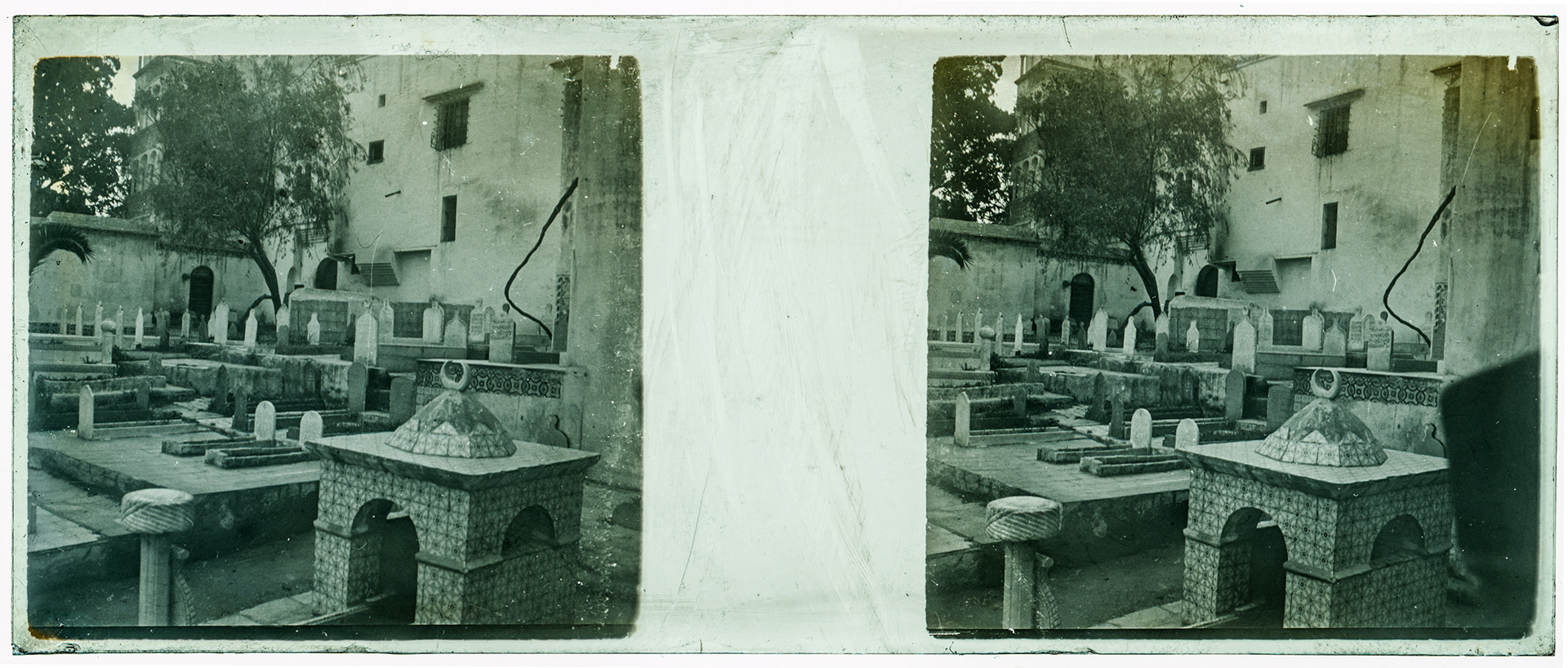 0144_ Algérie-Alger - 1929 - Cimetière de la mosquée de Sidi Abderrahmane