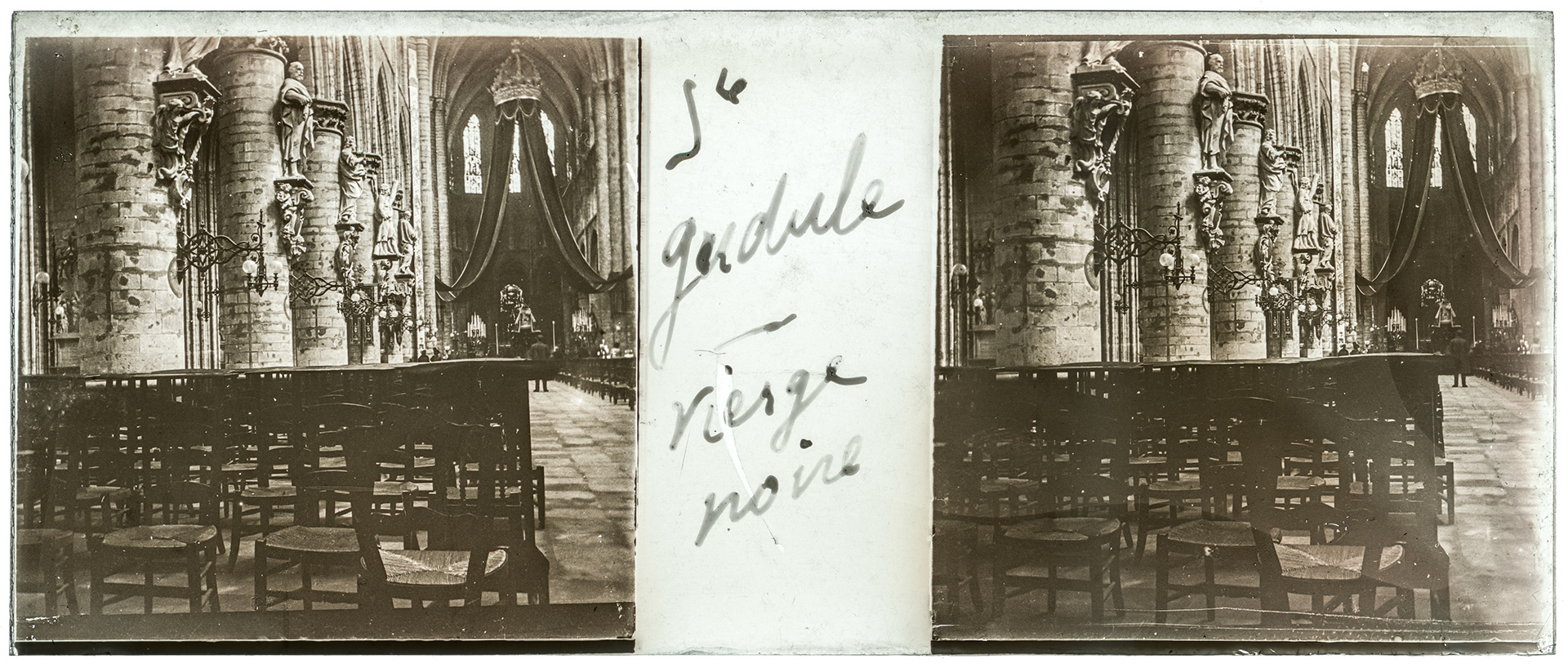 0808_ Belgique-Bruxelles - 1909 - "Ste Gudule - Vierge noire"