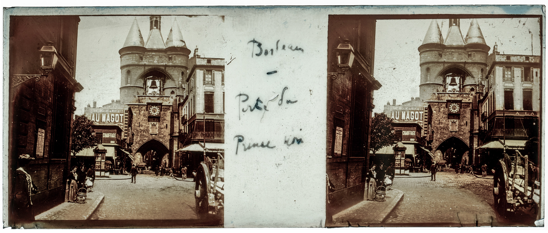 1279_ France-Bordeaux grosse cloche - "Bordeaux - Porte du Prince roi"