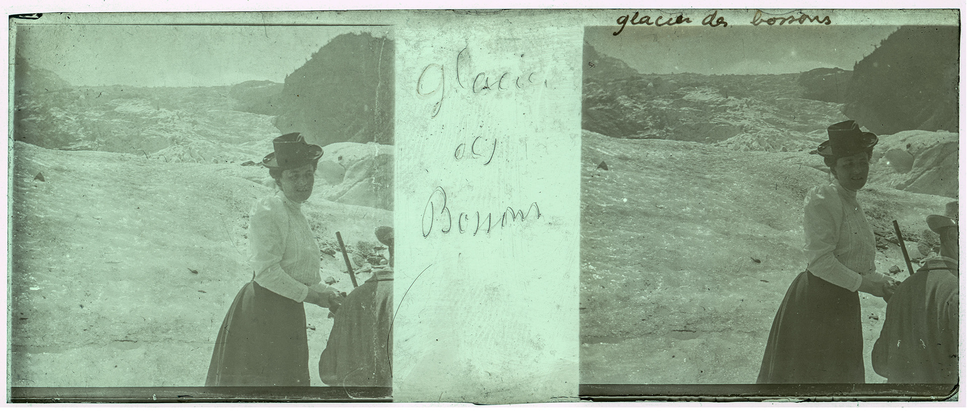 0856_ France-Chamonix glacier de bossons - 1906 - "Glacier des bossons"