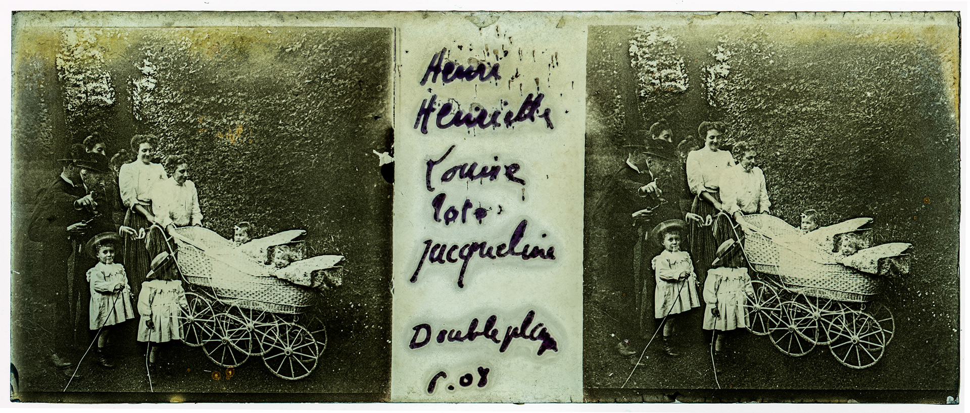 0063_ France-Lille-Esquermes - juin 1908 - "Henri Henriette Louise toto Jacqueline 6.08"