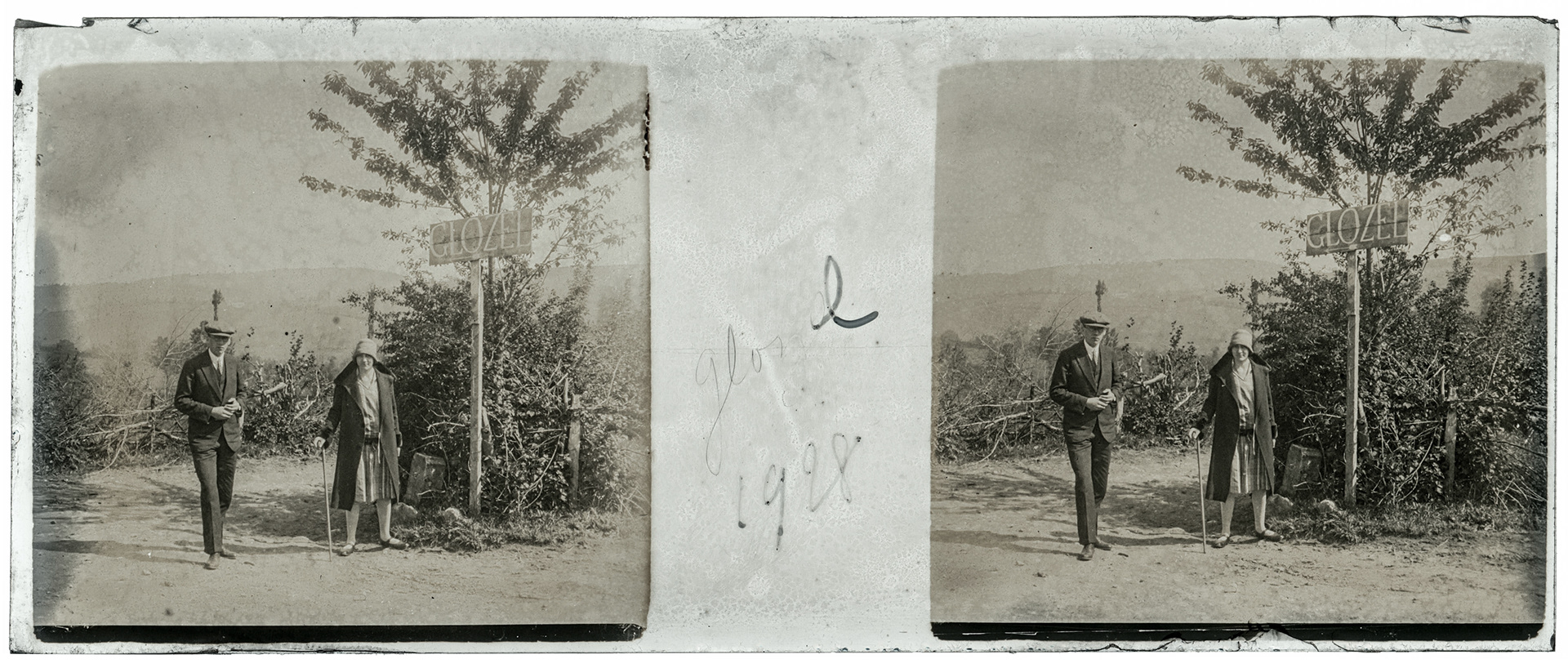 1176_ France-Ferrières-sur-Sichon musée de Glozel - 1928 - "Glozel 1928"