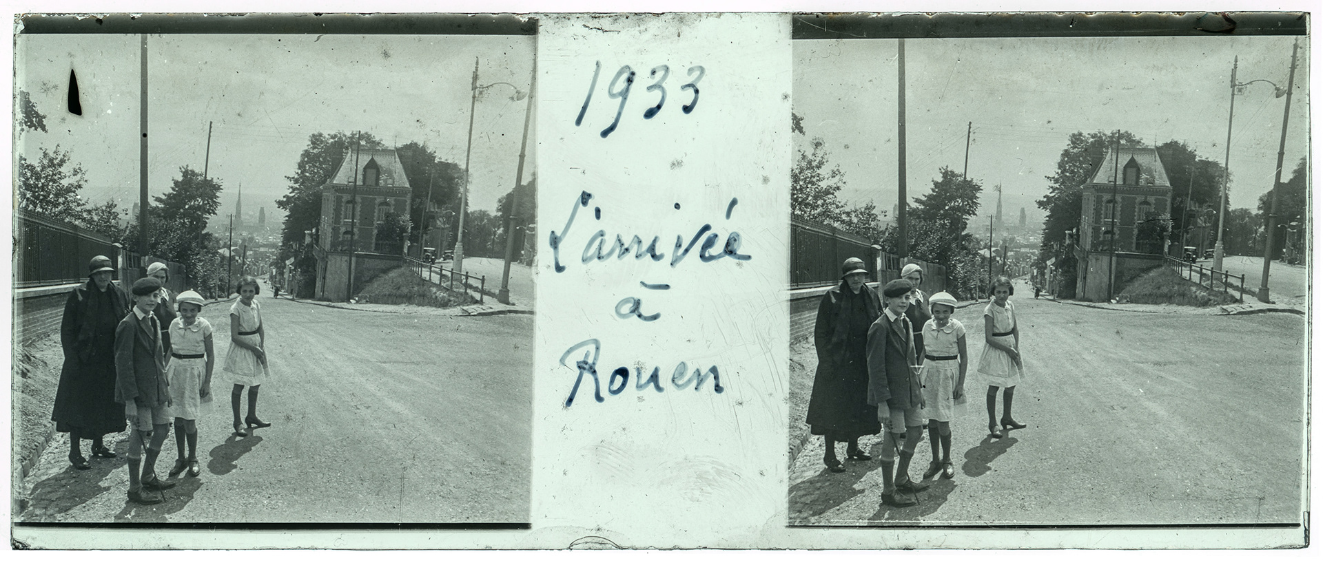 0942_ France-Rouen - 1933 - "1933 L'arrivée à Rouen"