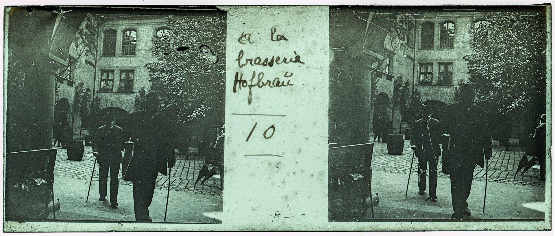 0233_ Allemagne-Munich 9 platzl - "A la brasserie Hofbrau - 10"