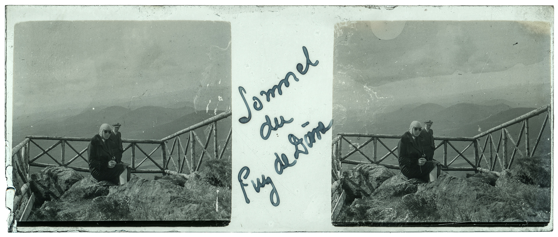 1280_ France-Orcines-Sommet puy de dome - 1928 - "Sommet du puy de Dôme"