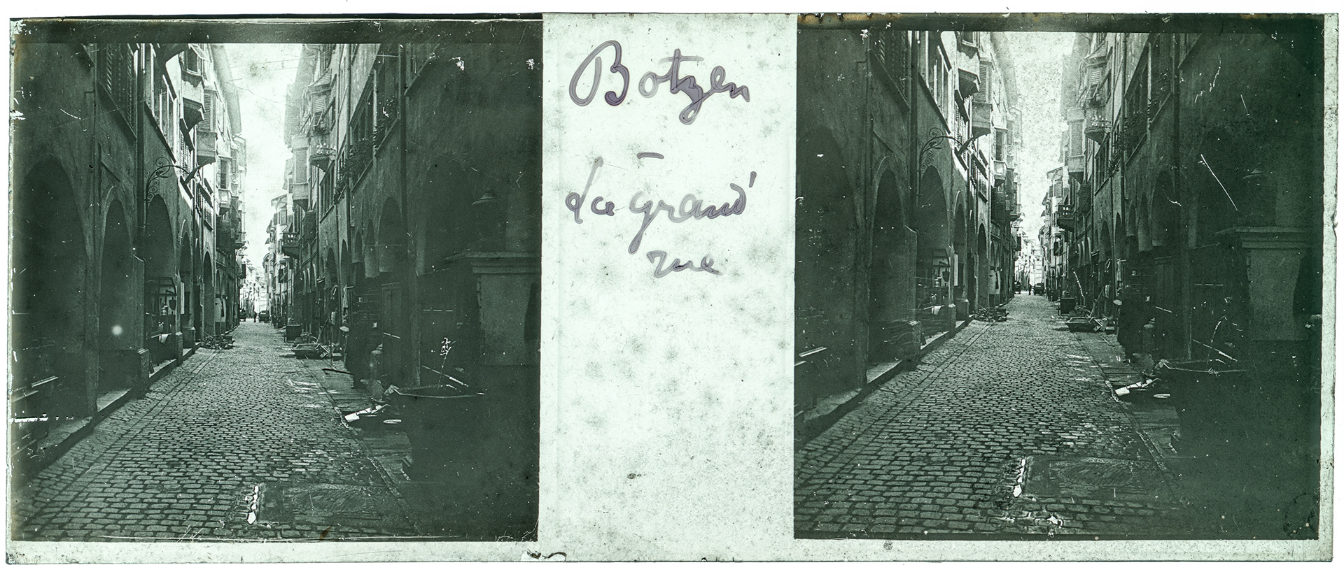 1517_ Italie-Bolzano - 1902 - "Botzen - La grand rue"