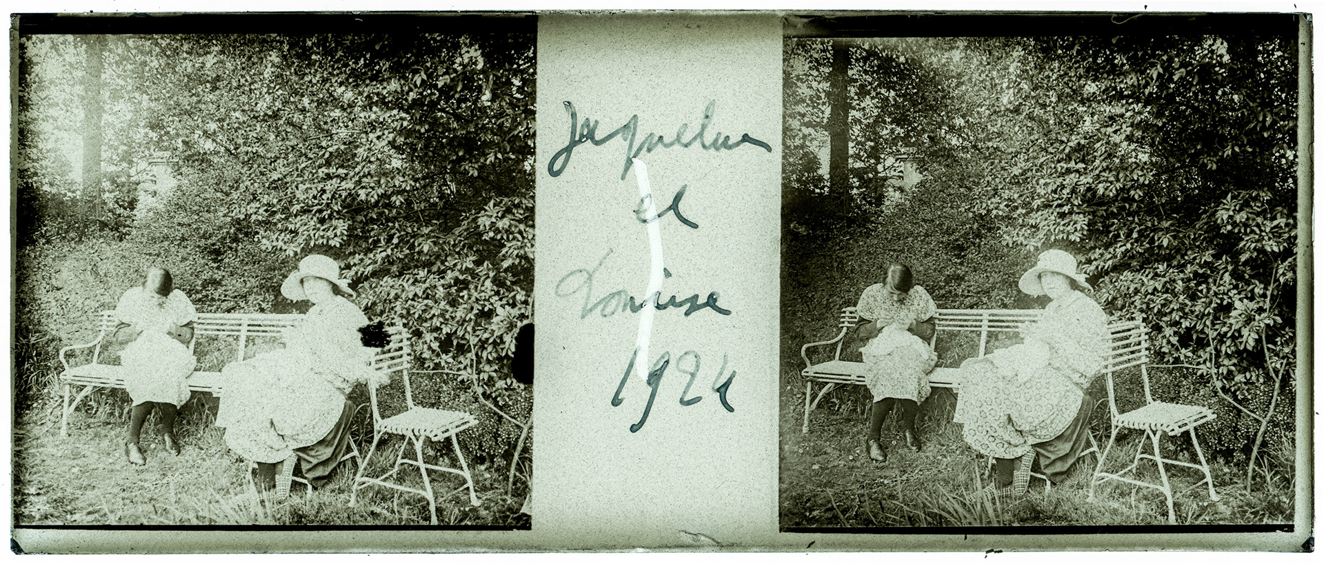 0500_ France-Lille-Esquermes - 1924 - "Jacqueline et Louise - 1924"