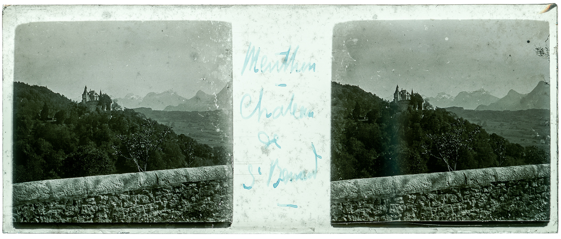 0929_ France-Menthon-Saint-Bernard Chateau de Menthon-Saint-Bernard - 1927 - "Menthon - Chateau de St Bernard"