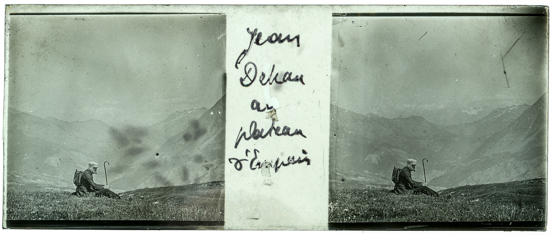 0786_ France-La Grave plateau d'Emparis - "Jean Dehau au plateau d'Emparis"