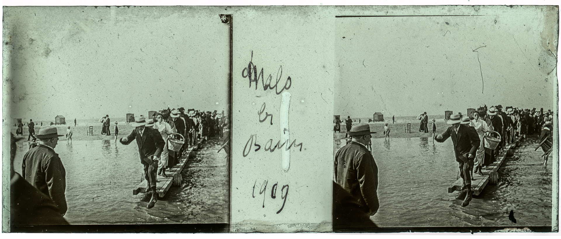 0845_ France-Dunkerque malo-les-bains - 1909 - "Malo les Bains 1909"