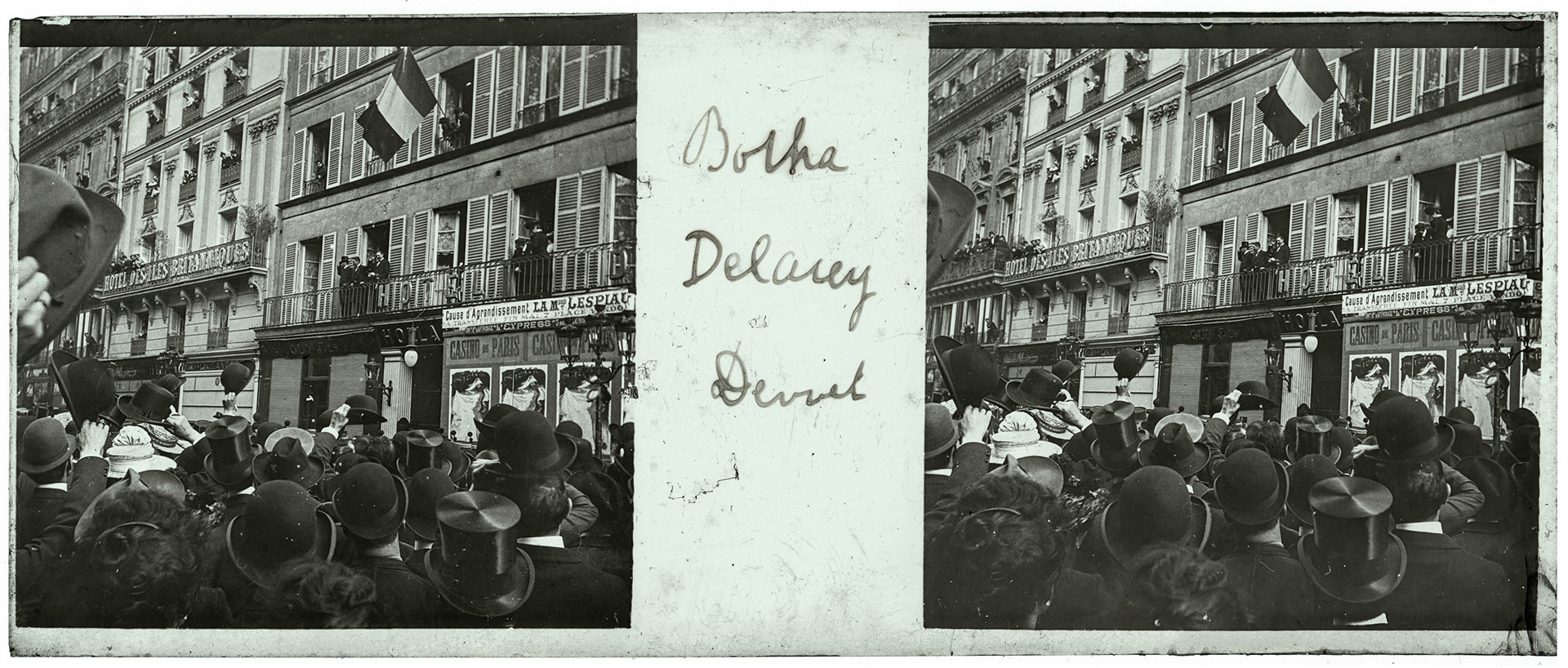 1947_ France-Paris rue de la paix - 13 Octobre 1902 - "Botha Delarey Dewet"