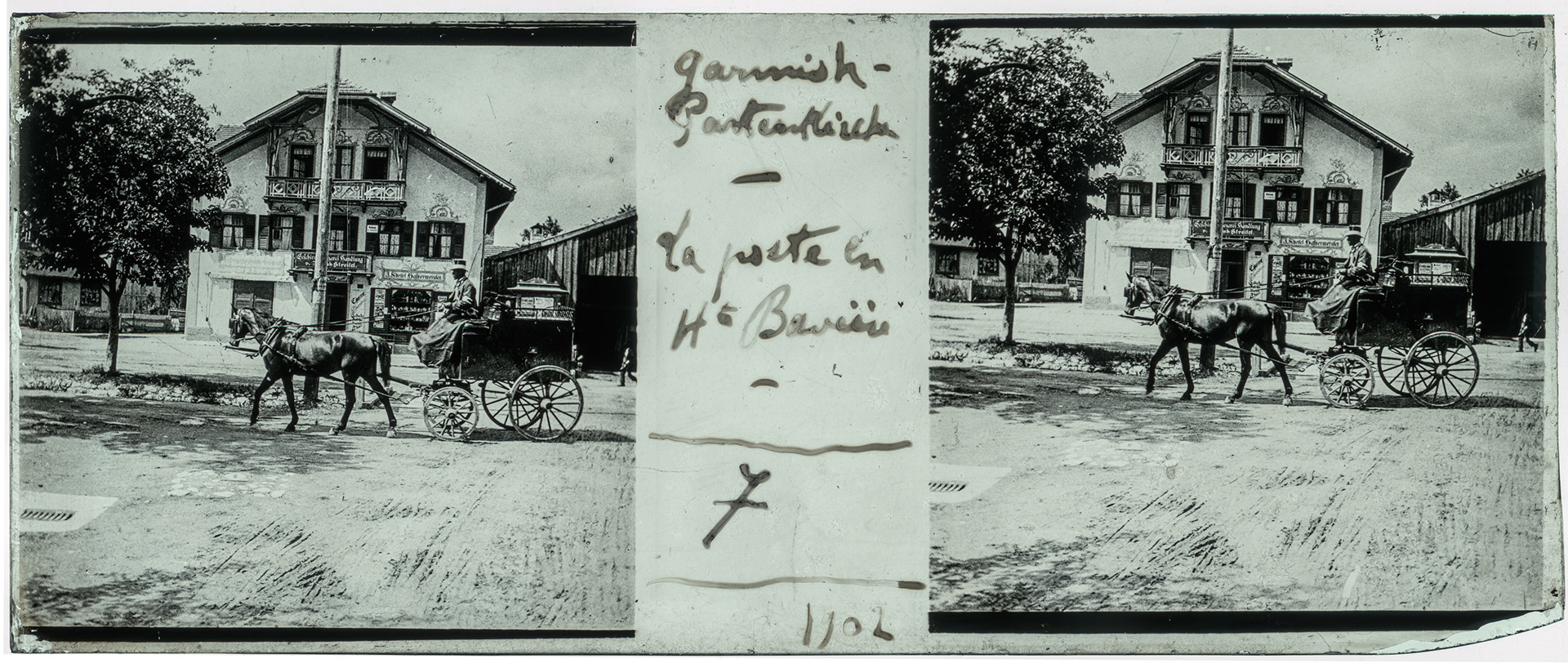 1331_ Allemagne-Garmisch-Partenkirchen - 1902 - "Garmisch-Partenkirchen - La poste en Haute Bavière - 7 - 1902"