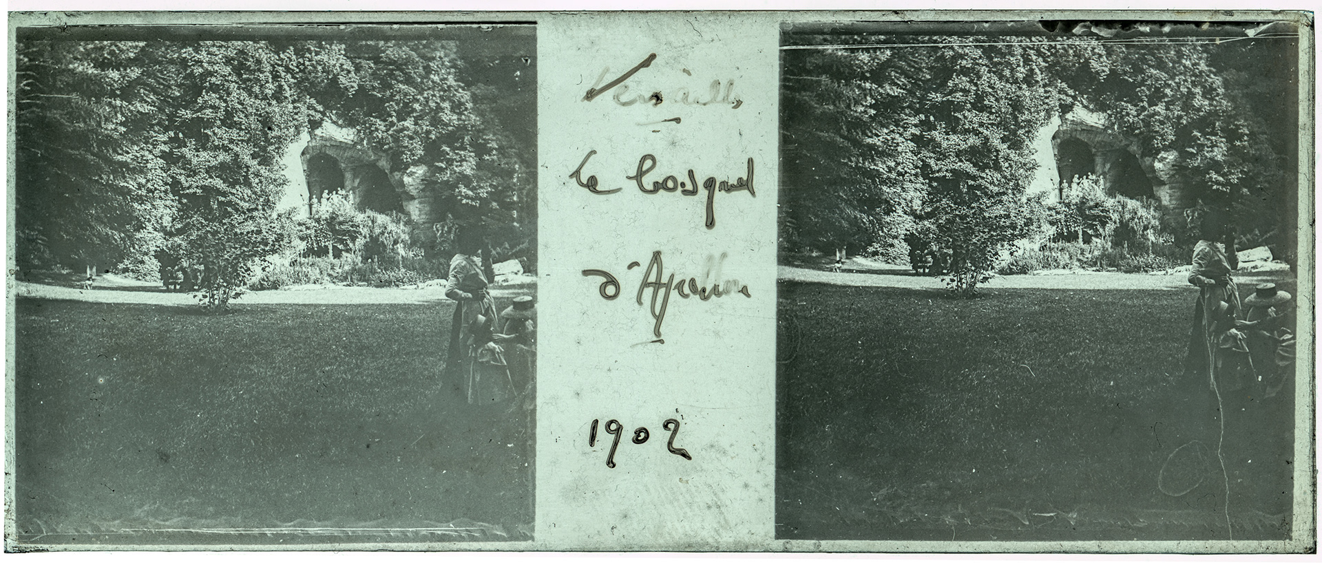 0836_ France-Versailles chateau de Versailles - 1902 - "Versailles - Le bosquet d'Apollon - 1902"