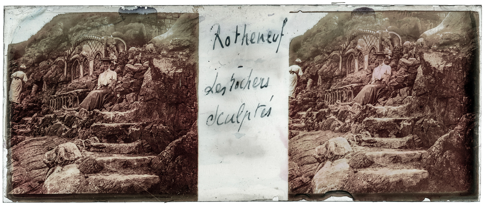 1509_ France-Rothenef Rochers Sculptés - "Rotheneuf - Les rochers sculptés"