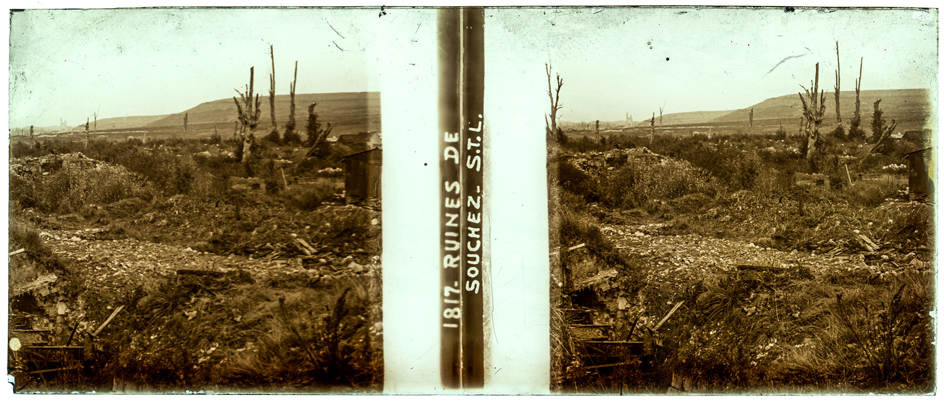 0296_ France-Souchez (Pas-de-Calais) - "1817 Ruines de Souchez STL"