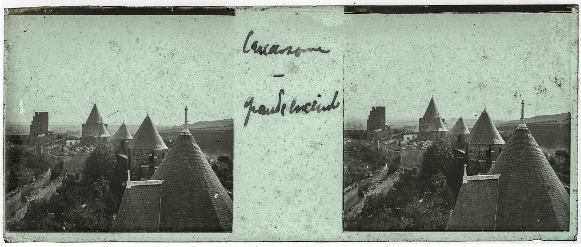 1681_ France-Carcassonne - "Carcassonne - Grande enceinte"