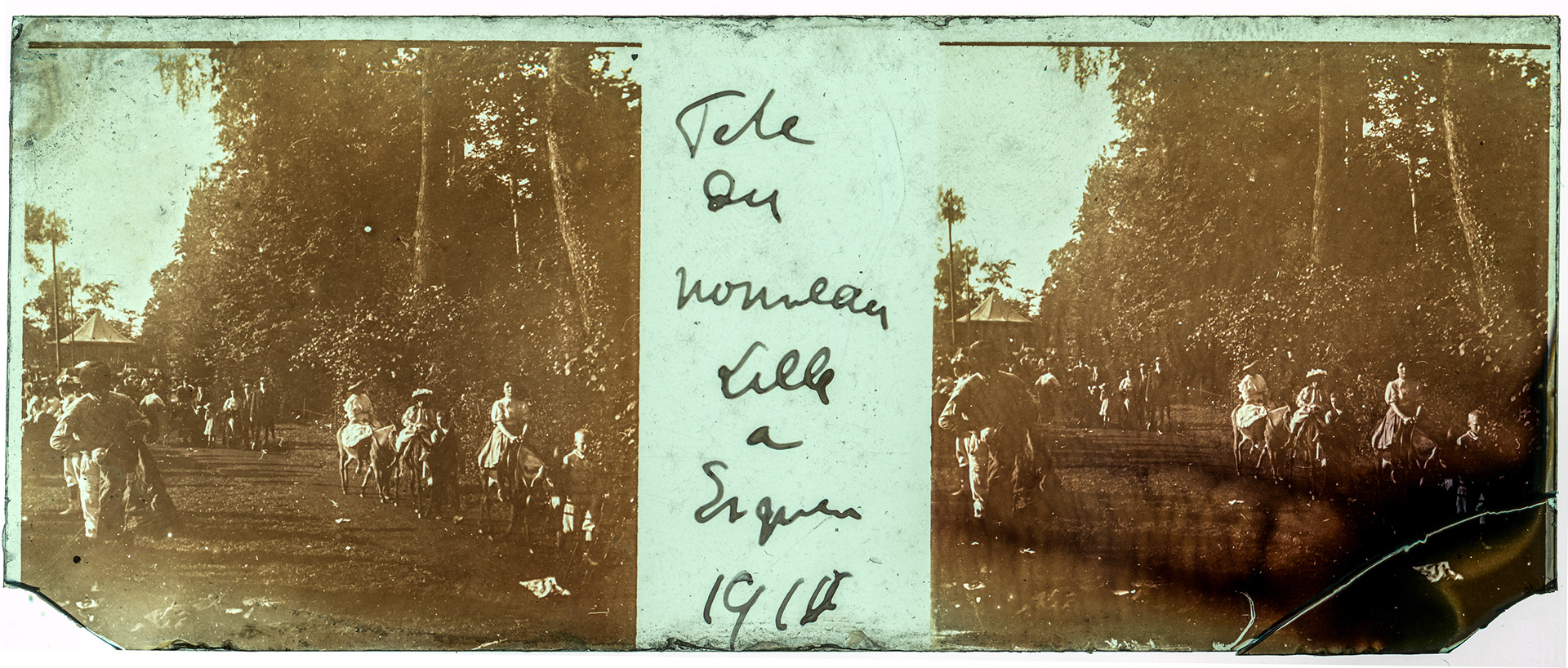 0718_ France-Lille-Esquermes - 1910 - "Fête du nouveau Lille à Esquermes 1910"